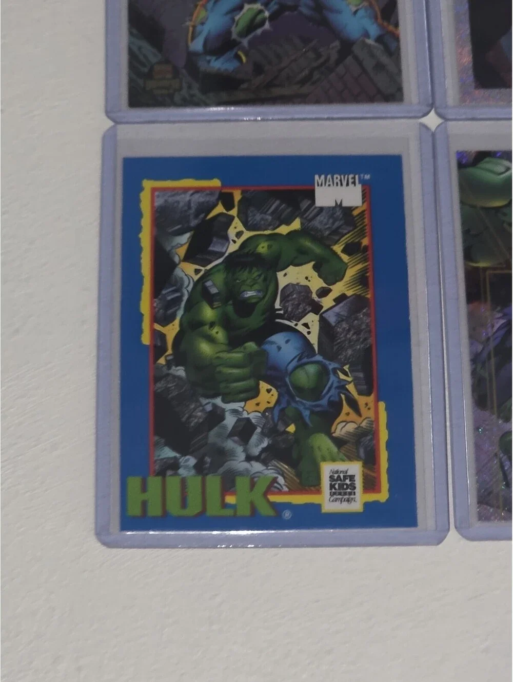Incredible Hulk Marvel Comics Holo Mr Fix It Legends Masterpieces Card Lot